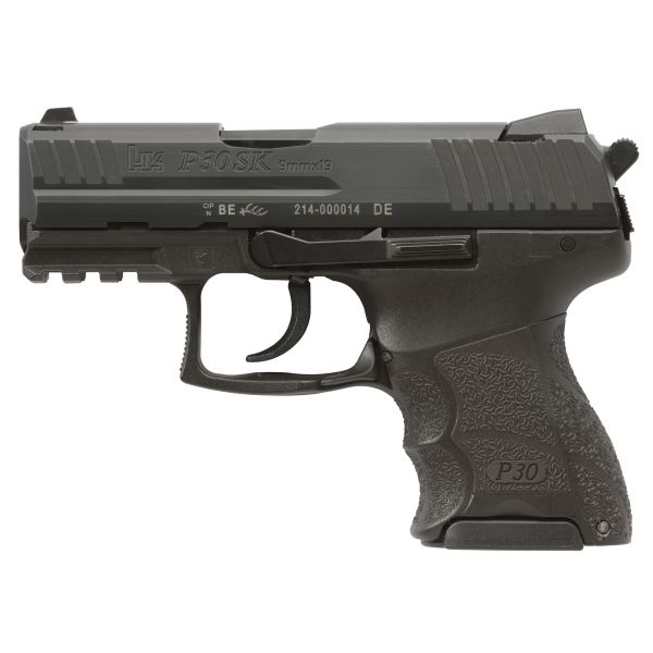 HK P30SK 9MM 3.27″ 10RD V3 DA/SA BLK