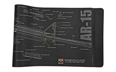 TEKMAT CUTAWAY RIFLE MAT AR15 BLK