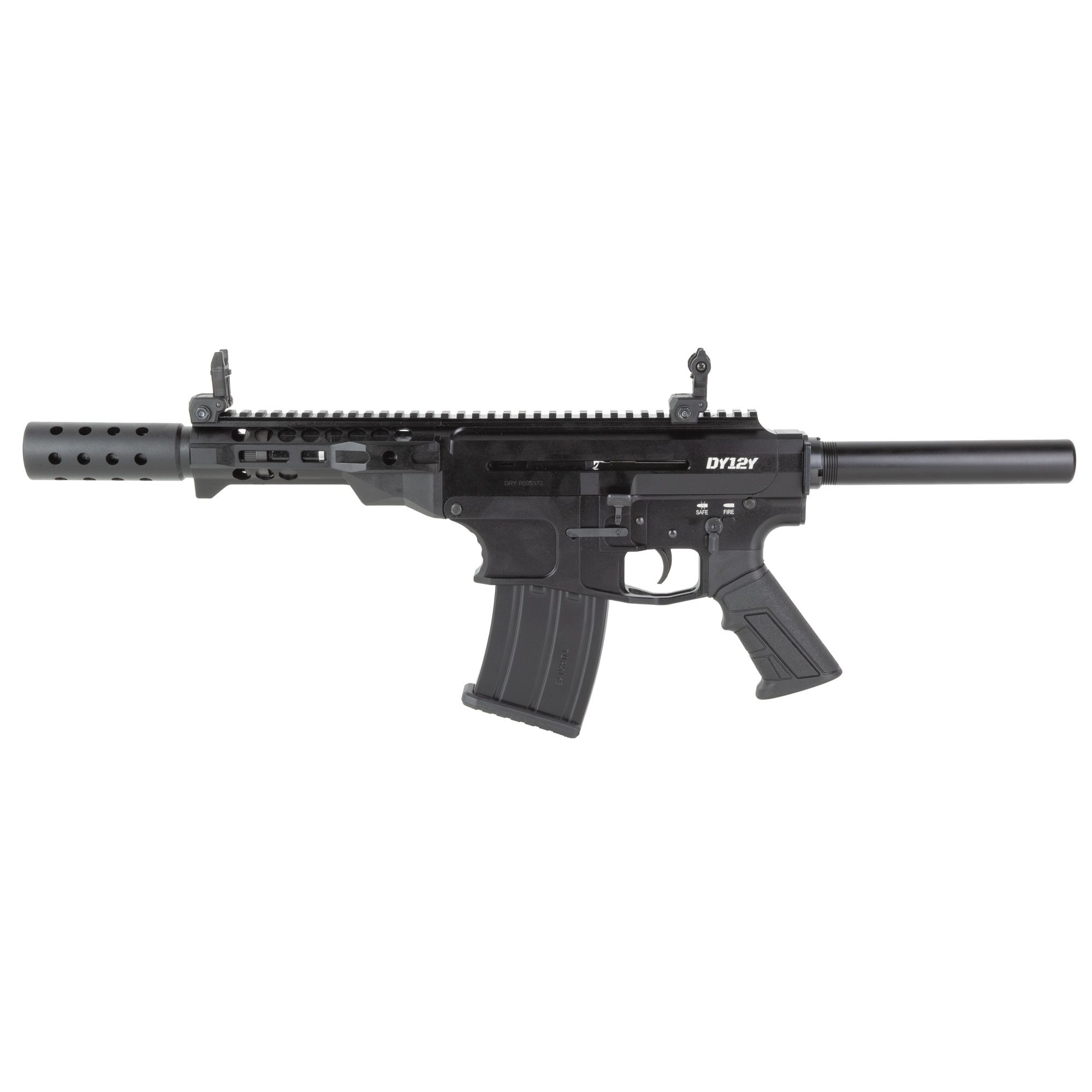 DERYA DY12Y 12GA 11″ 10RD BLK