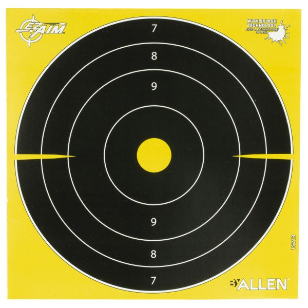 ALLEN EZ AIM 8″X8″ BULLSEYE 25PK
