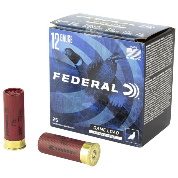 FED GAME LOAD 12GA 2.75″ #7.5 25/250