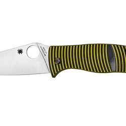 SPYDERCO CARIBBEAN G-10 YLW/BLK SF