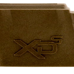 Springfield Armory XDS5901FDE Backstrap Sleeve  made of Polymer with Flat Dark Earth Finish & 1 Piece Design for 9mm Luger Springfield XD-S with #1 Backstrap