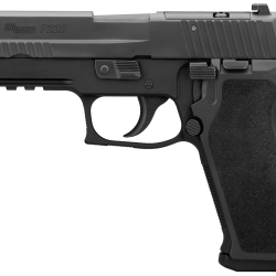 Sig Sauer 220R45BSER2 P220  Full Size Frame 45 ACP 4.40″ Nitron Stainless Steel Slide Black Anodized Black E2 Grip