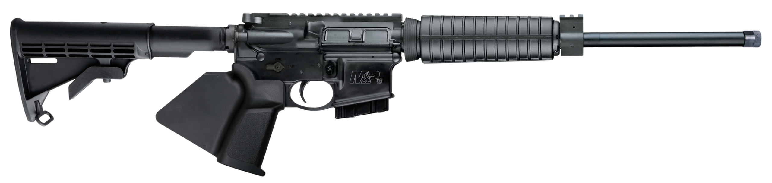 Smith & Wesson 12055 M&P15 Sport II OR *CA Compliant 5.56x45mm NATO 16″ 10+1 Black Fixed Black Synthetic Stock Black California Paddle Grip Right Hand