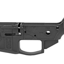 SHIELD SA-15 STRIPPED LOWER FLD BLK
