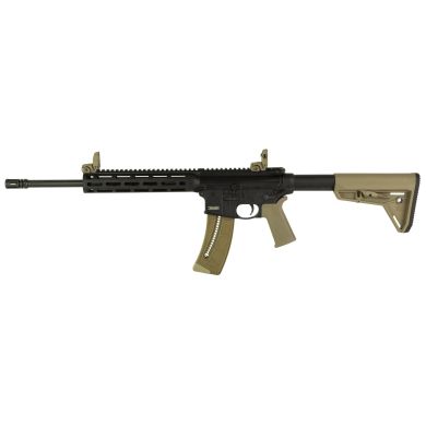 S&W M&P15-22 22LR 16″ 25RD FDE THRD