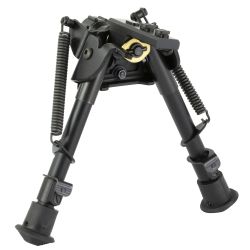HARRIS BIPOD 6-9″ LEG NTCH ROT MLOK