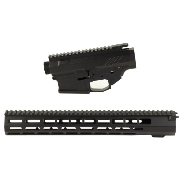 GGP AR10 BILLET RCVR SET W/15″ HG BK