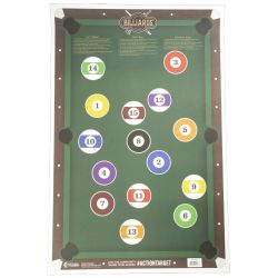 ACTION TGT BILLIARDS 100PK