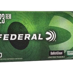 FED BALLISTICLEAN 223REM 42GR 20/500
