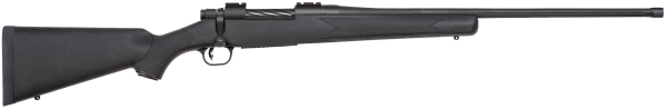 Mossberg 28118 Patriot  300 Win Mag 3+1 24″ Threaded/Fluted Barrel w/Recessed Match Crown, Blued Metal Finish, Spiral-Fluted Bolt, Synthetic Stock, Drop Box Magazine, Adjustable LBA Trigger
