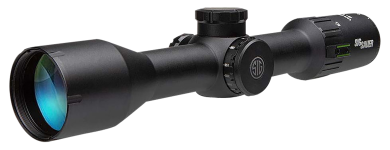 Sig Sauer Electro-Optics SOW63112 Whiskey6  Black 3-18x44mm 30mm Tube MOA Milling Hunter 2.0 Reticle Features Locking Turrets