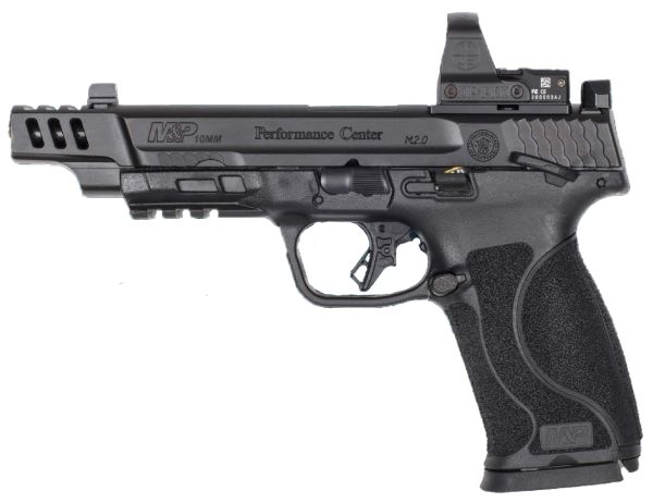 SW M&P M2.0 10MM 5.6 BLK PORTED DELTA 15RD