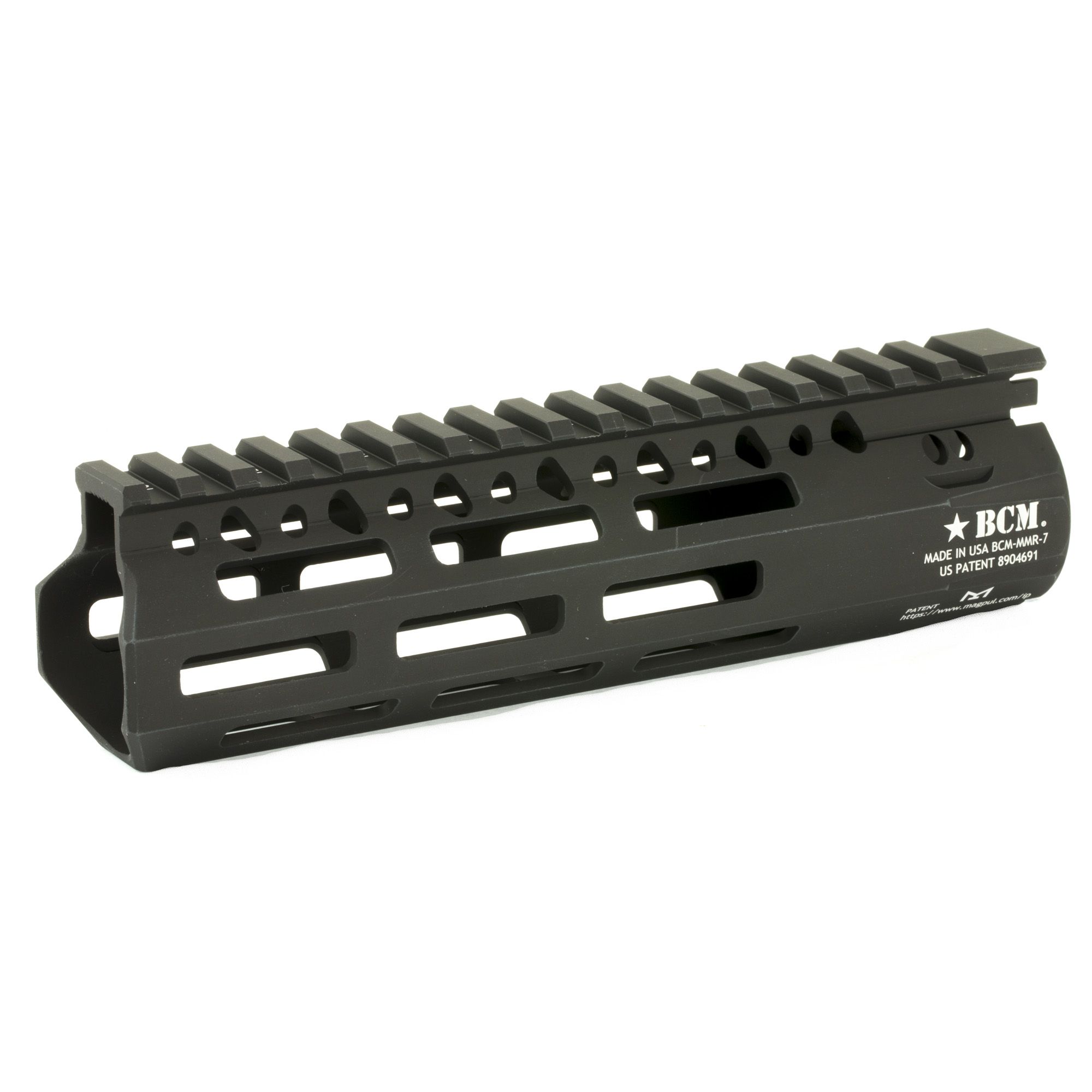 BCM GUNFTR MCMR RAIL 556 7″ BLK MLOK