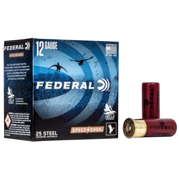 FED SPEED SHOK 12GA 2.75″ #4 25/250