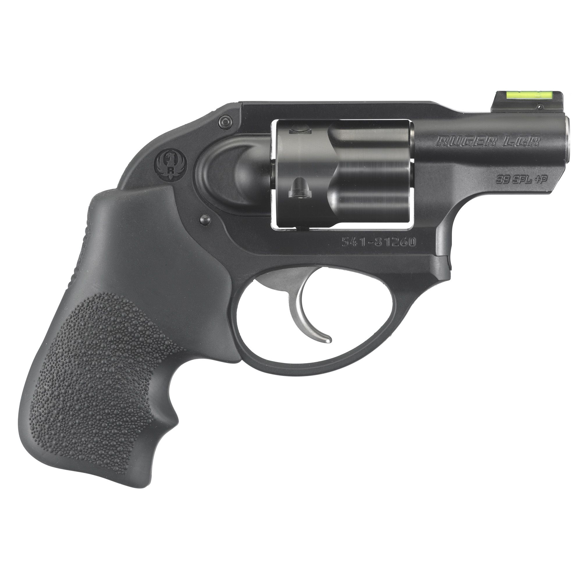RUGER LCR 38SPL+P 1.87″ BLK 5RD FO