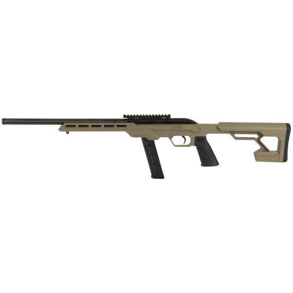 SAV 64 PRECISION 22LR 16.5″ 20RD FDE