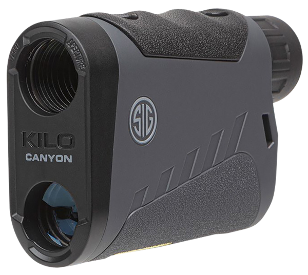 Sig Sauer Electro-Optics SOKCN606 Kilo Canyon  Black/Gray Black Rubber Armor 6x22mm 3000 yds Max Distance LED Display