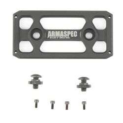 ARMASPEC M-LOK TO ARCA RAIL 3″ BLK