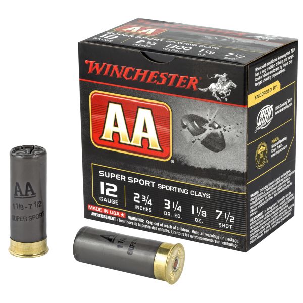 WIN AA SS 12GA 2.75″ #7.5 25/250