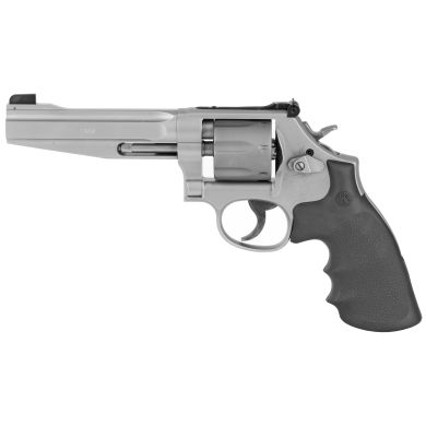 S&W PC 986 9MM 5″ 7RD AS RBR STS/TTN