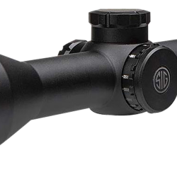 Sig Sauer Electro-Optics SOW63112 Whiskey6  Black 3-18x44mm 30mm Tube MOA Milling Hunter 2.0 Reticle Features Locking Turrets