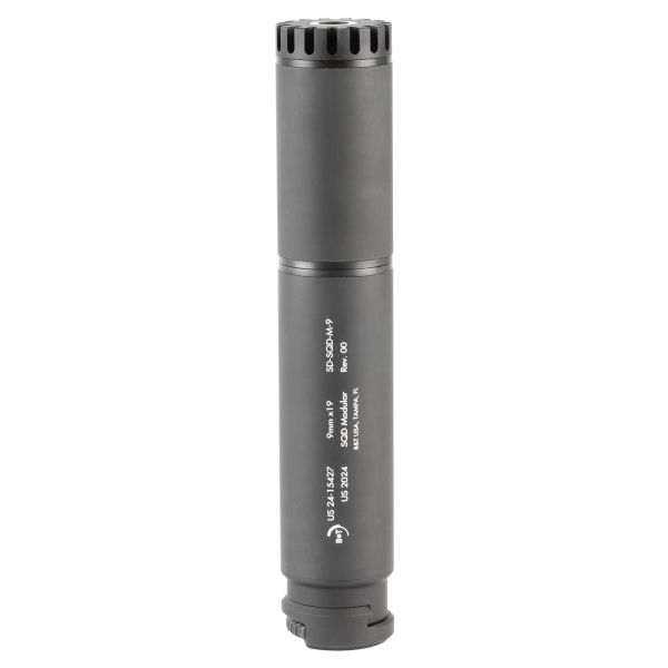 B&T SQD 9MM MODULAR SUPPRESSOR GRY