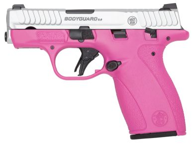 SW BODYGUARD 2.0 TS PINK ALUMINUM SLIDE
