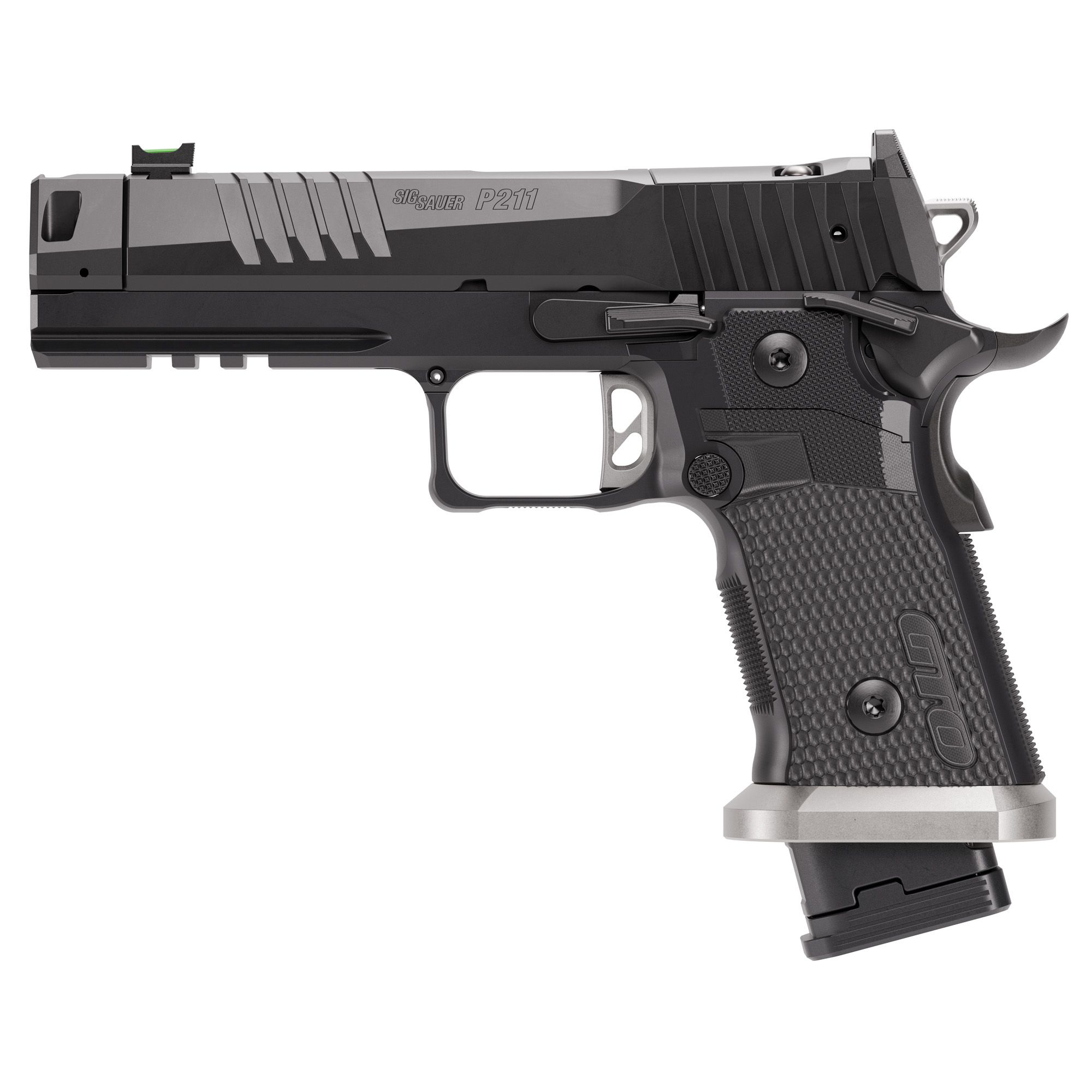 SIG P211 9MM 4.4″ SAO COMP 10RD BLK
