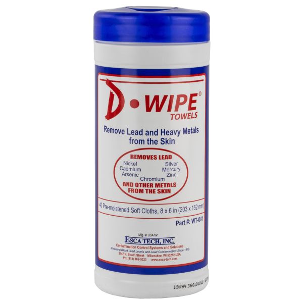 D-WIPE TOWELS 12-40 CT CANISTERS