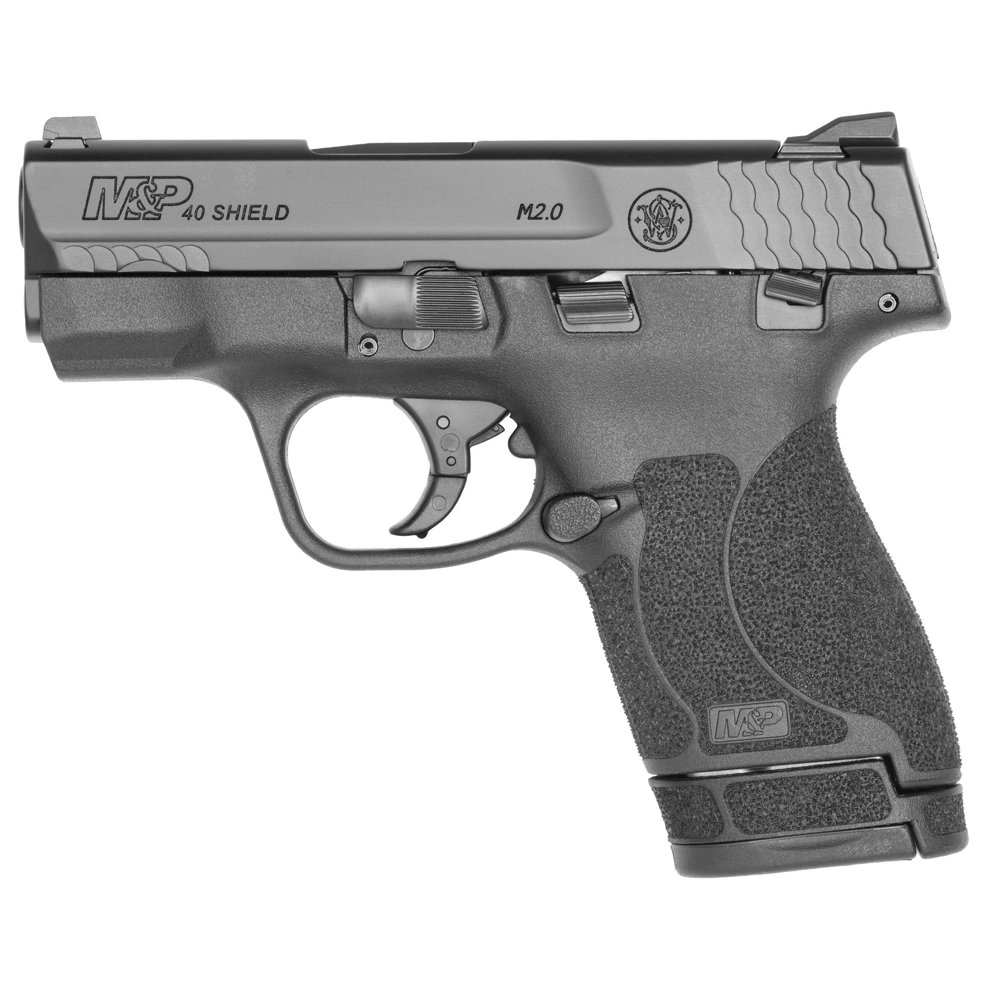 S&W SHLD M2.0 40SW 3.1″ 7RD TS BLK