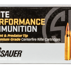 Sig Sauer E223V120 Elite Hunting Varmint & Predator 223Rem 40gr Extreme Expansion Tip 20 Per Box/10 Case