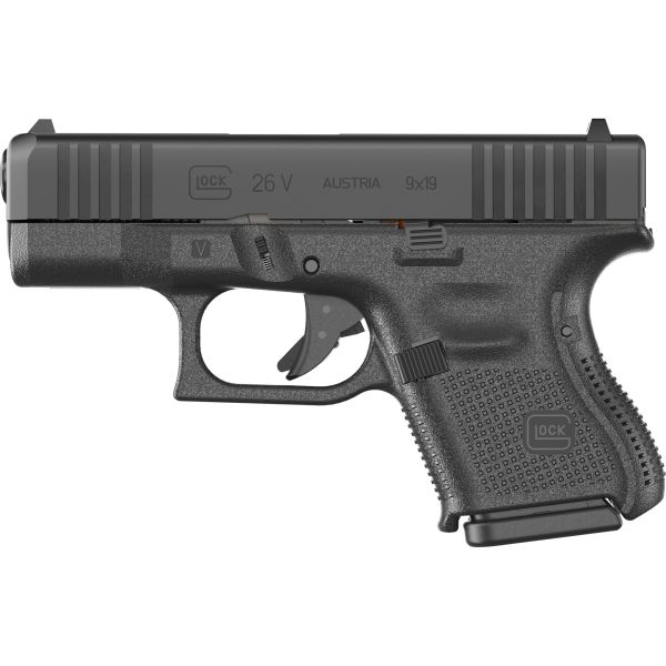 GLOCK 26 (V) 9MM 10RD 3 MAGS FS