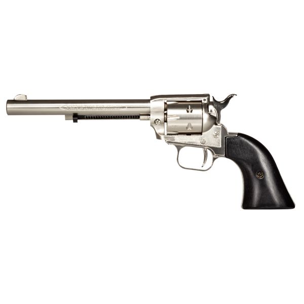 HERITAGE 22LR ONLY 6.5″ NICKEL BLK