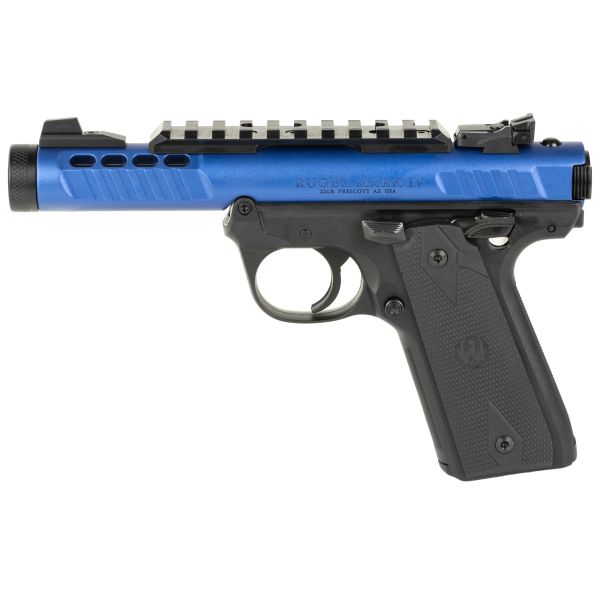 RUGER MRK IV LITE 22LR 4.4″ 10RD BLU