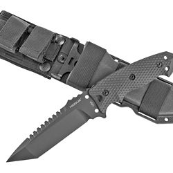 HOGUE EXF01 5 1/2″ TB BK ARS G10 BLK