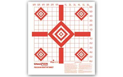 CHAMPION RF PREC SIGHT-IN TRGT 10/PK