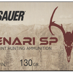 Sig Sauer V270SP13020 Venari  270Win 130gr Soft Point 20 Per Box/10 Case