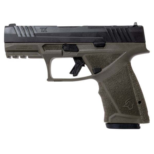 TAURUS TX 9MM 4″ 15RD ODG/BLK