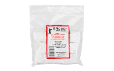 PRO-SHOT PATCH .22-.270CAL SQ 500 CT