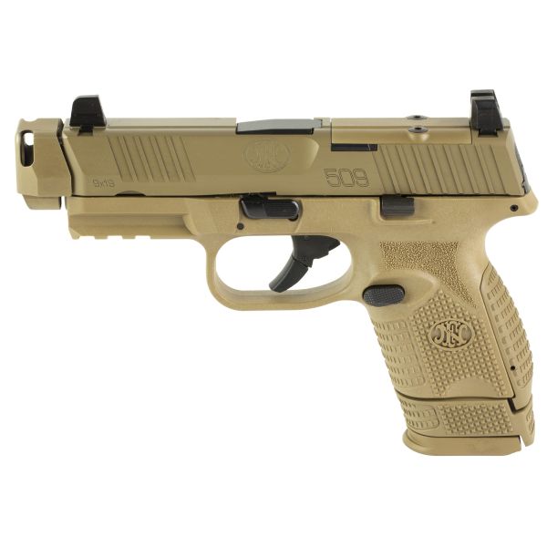 FN 509C MRD COMP 9MM 4.2″ 15RD FDE