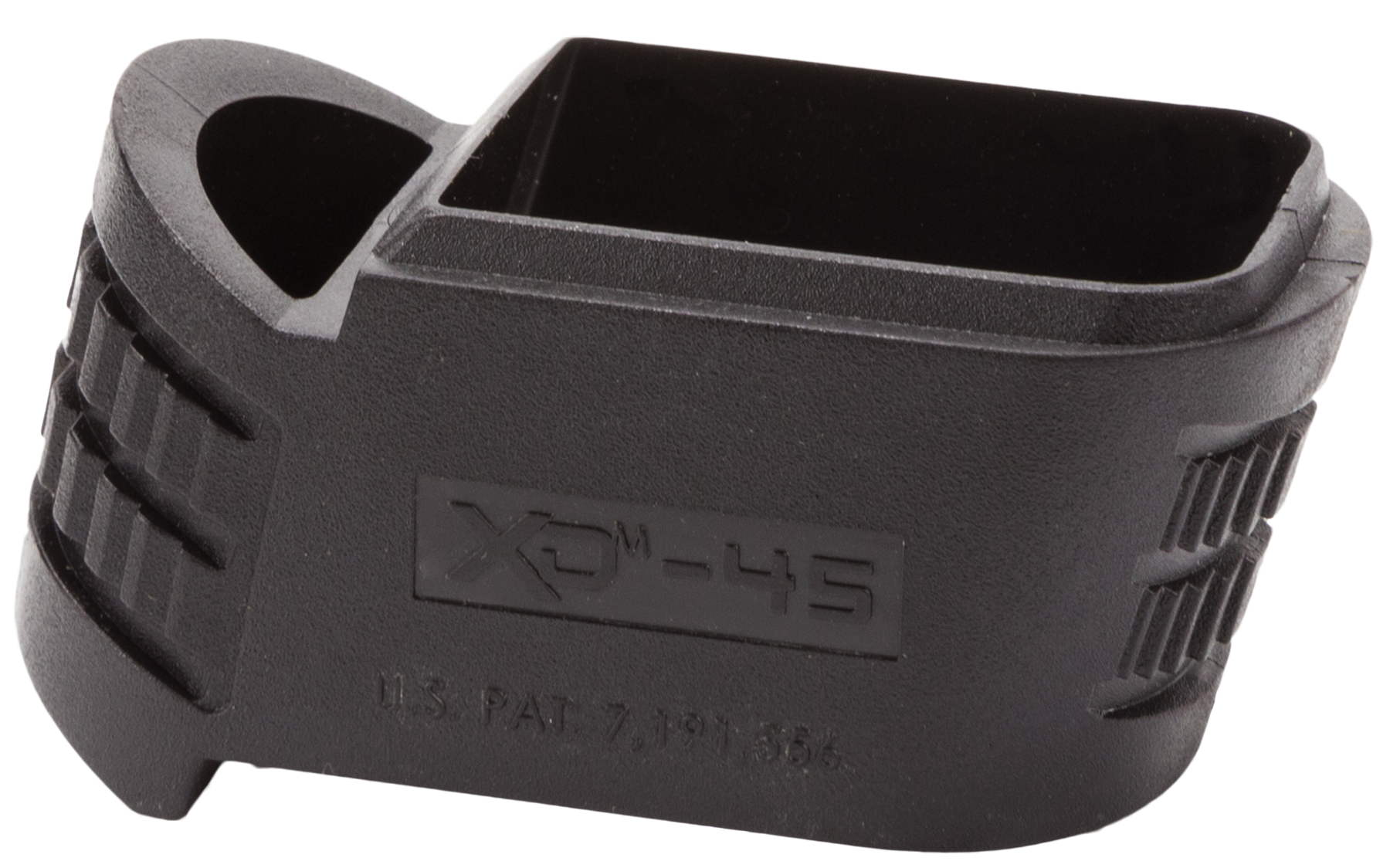 Springfield Armory XD45383 Backstrap Sleeve  made of Polymer with Black Finish & 1 Piece Design for 45 ACP Springfield XD-M Compact with #3 Backstrap