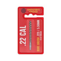 SHOOTERS CHOICE .22CAL BORE BRUSH 3″