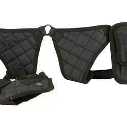 UTG DLX UNIV HORZ SHLDR HLSTR BLK