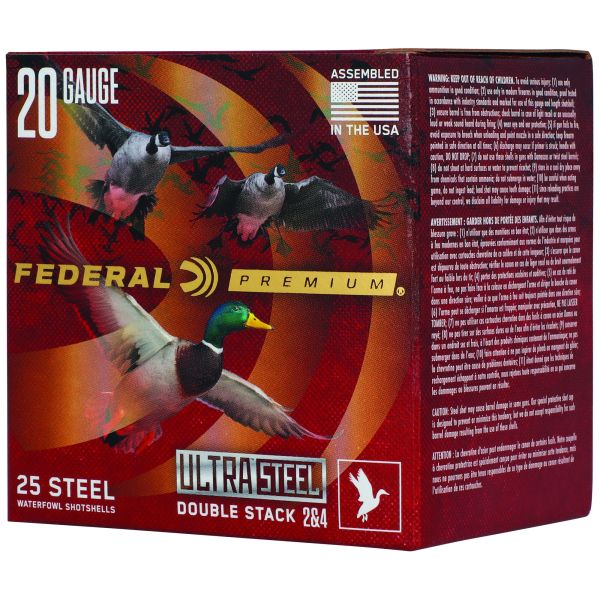 FED ULT STL 20GA 3″ 1OZ #2 25/250