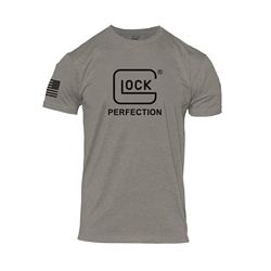 GLOCK OEM PERF SHRT SLV GRY M