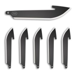 OD EDGE DROP-PT 2.5″ BLADE 6PK BLK