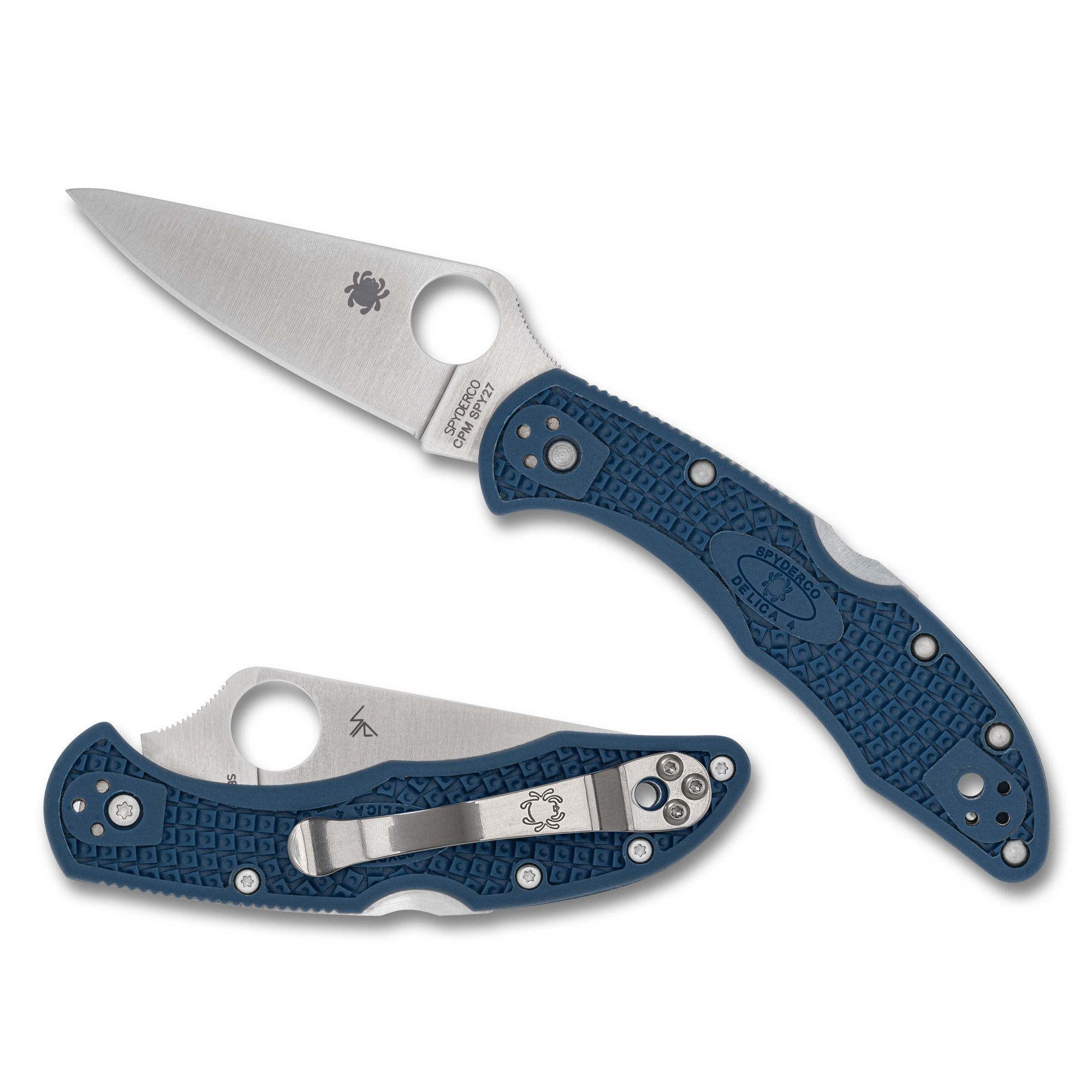 SPYDERCO DELICA 4 CPM 2.9″ CBLT BLU