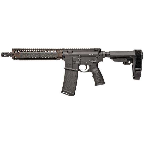 DD MK18 PISTOL 556 32RD 10.3″ FDE PB